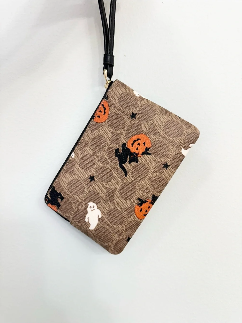 New~ COACH Halloween Print Wristlet/ Wallet (Rare!)
